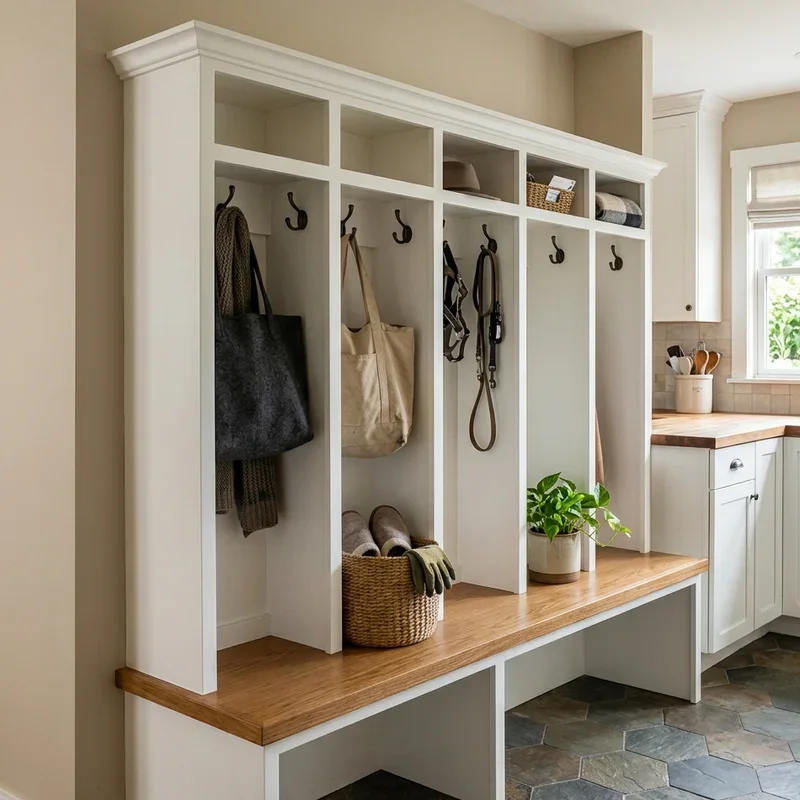 Kitchen Drop Zone Ideas