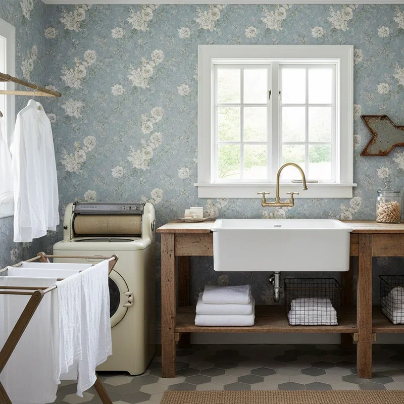 Vintage Laundry Room Ideas