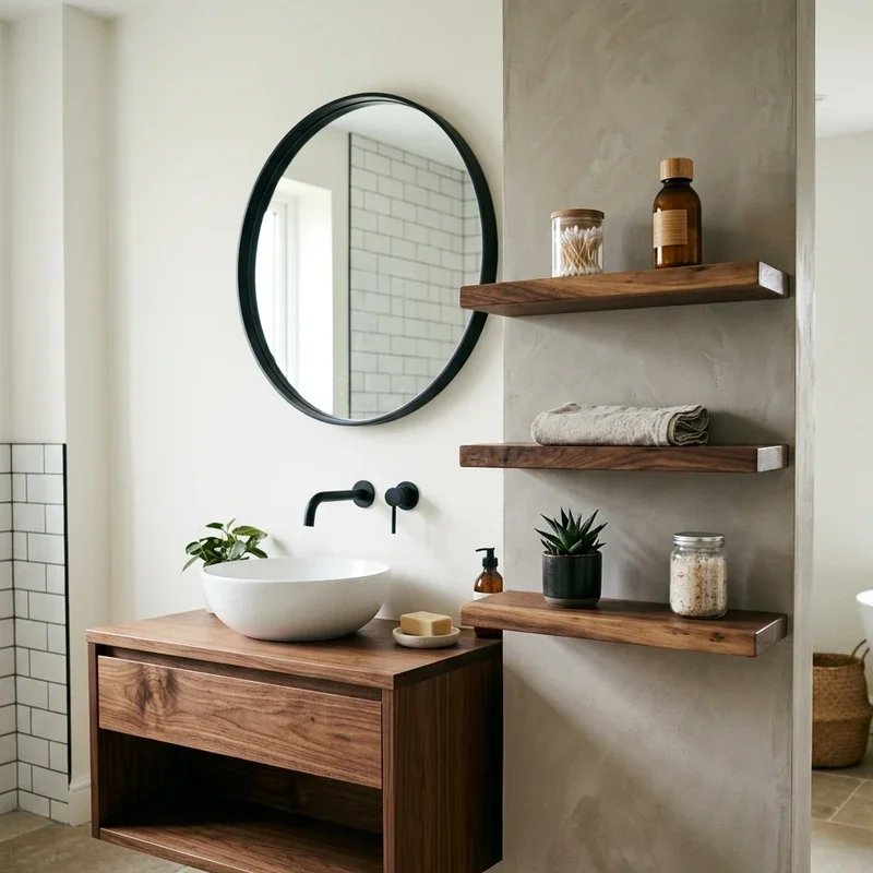 Walnut Bathroom Ideas