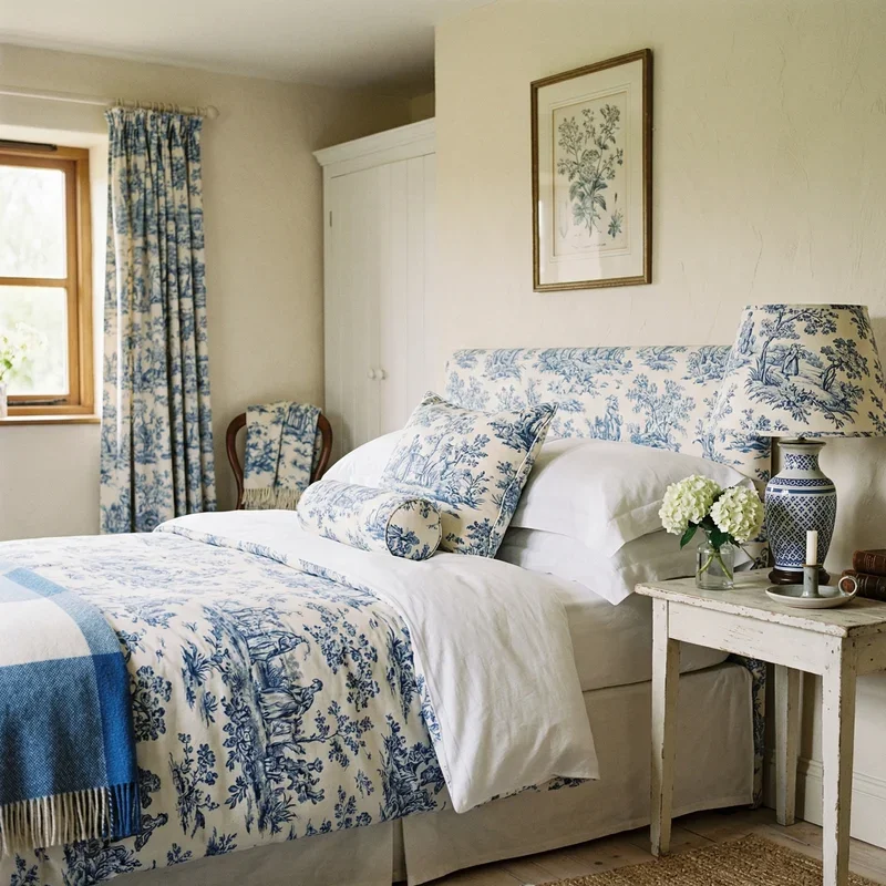 Toile Bedroom Ideas