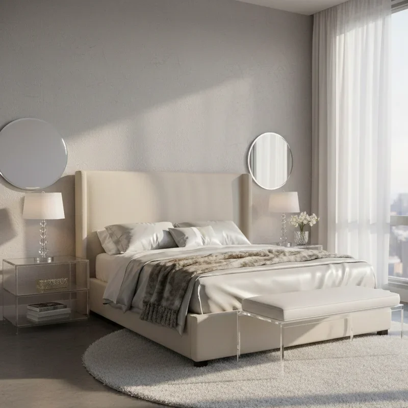 Glam Bedroom Ideas on a Budget