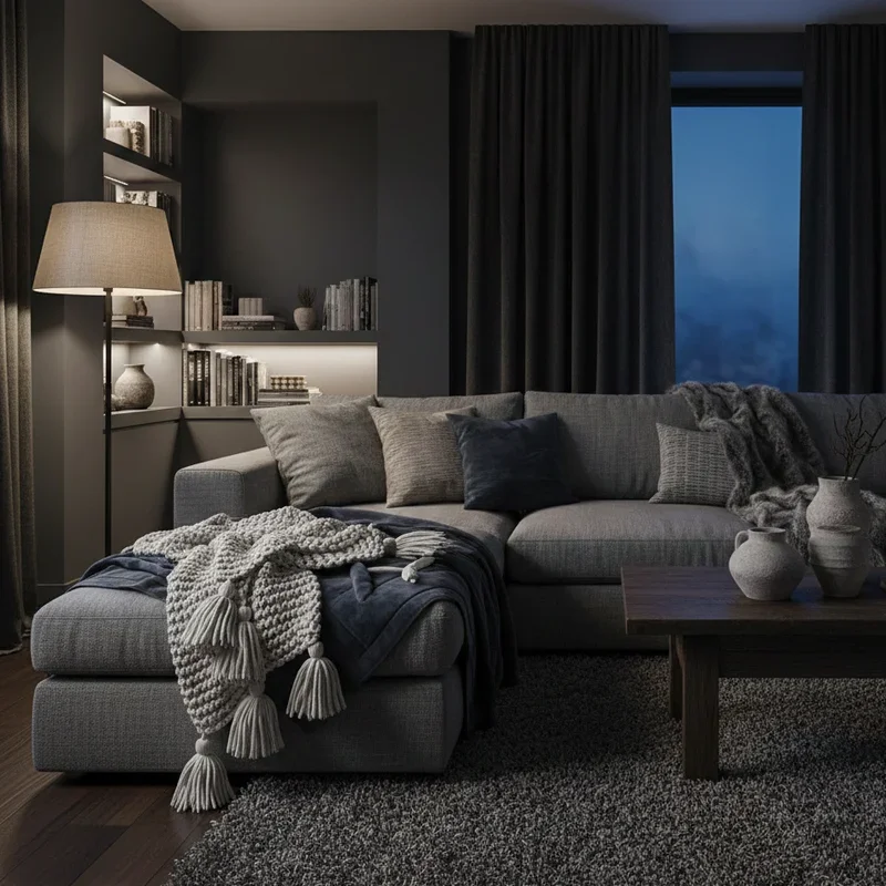 Dark Living Room Ideas