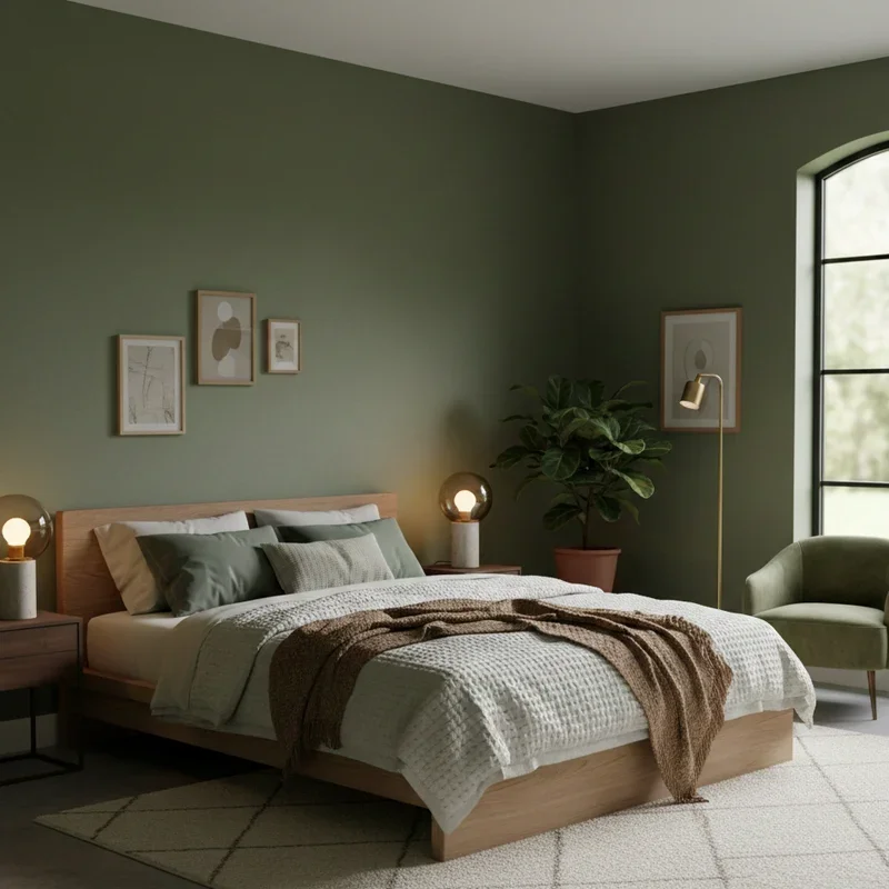 16 Olive Green Bedroom Ideas to Refresh Your Space