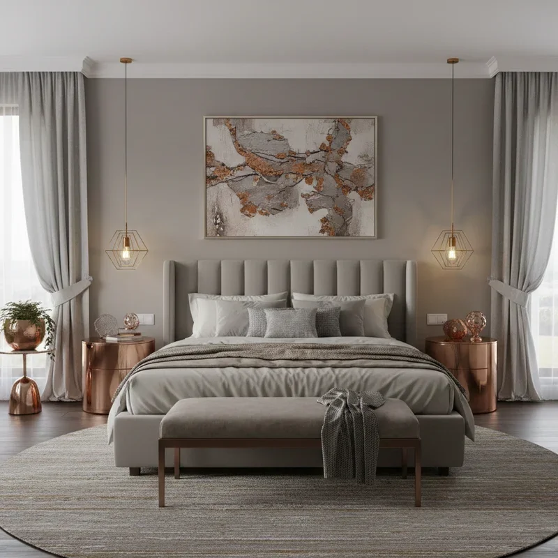 Greige Bedroom Ideas