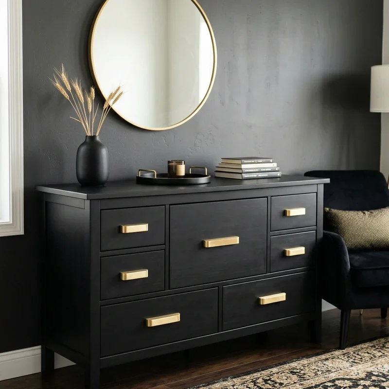 Black and Gold Room Ideas