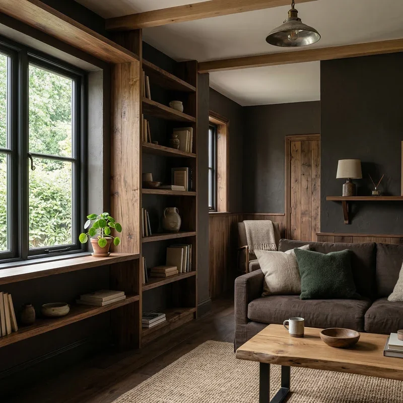 Dark Brown Room Ideas