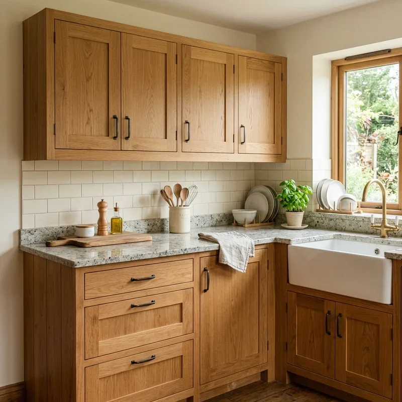 Natural Wood Kitchen Cabinets Ideas