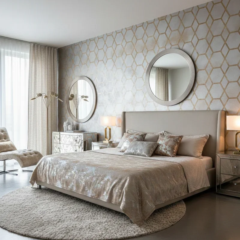 Glam Bedroom Ideas on a Budget