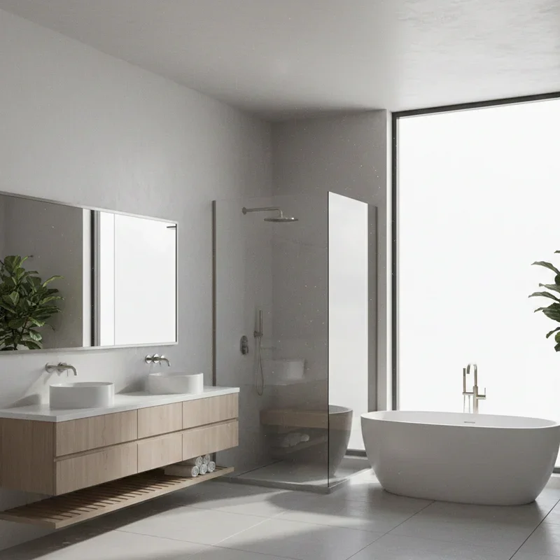 Grey and White Bathroom Ideas