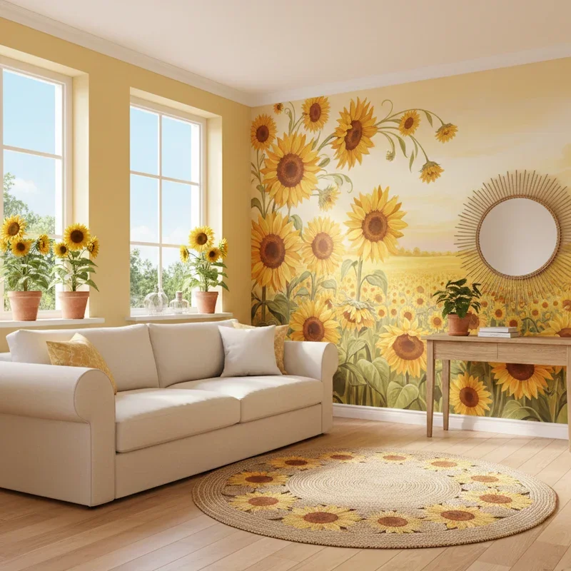 Sunflower Room Ideas