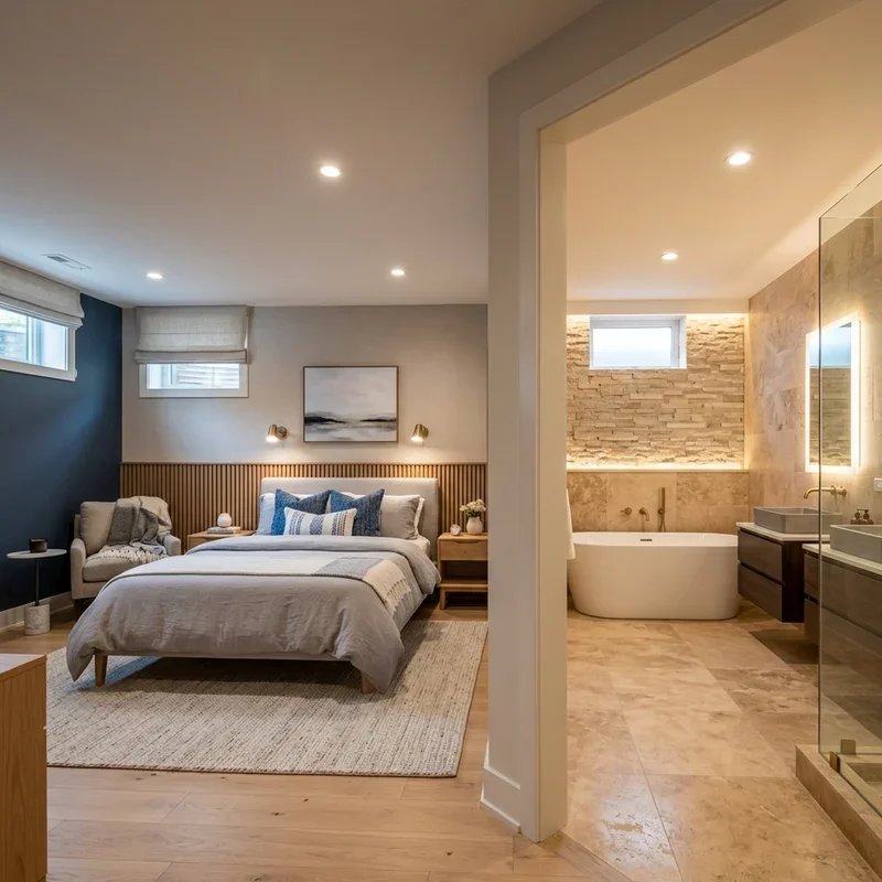 Basement Master Suite Ideas