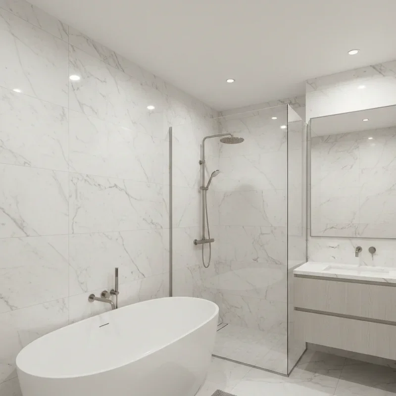 Grey and White Bathroom Ideas