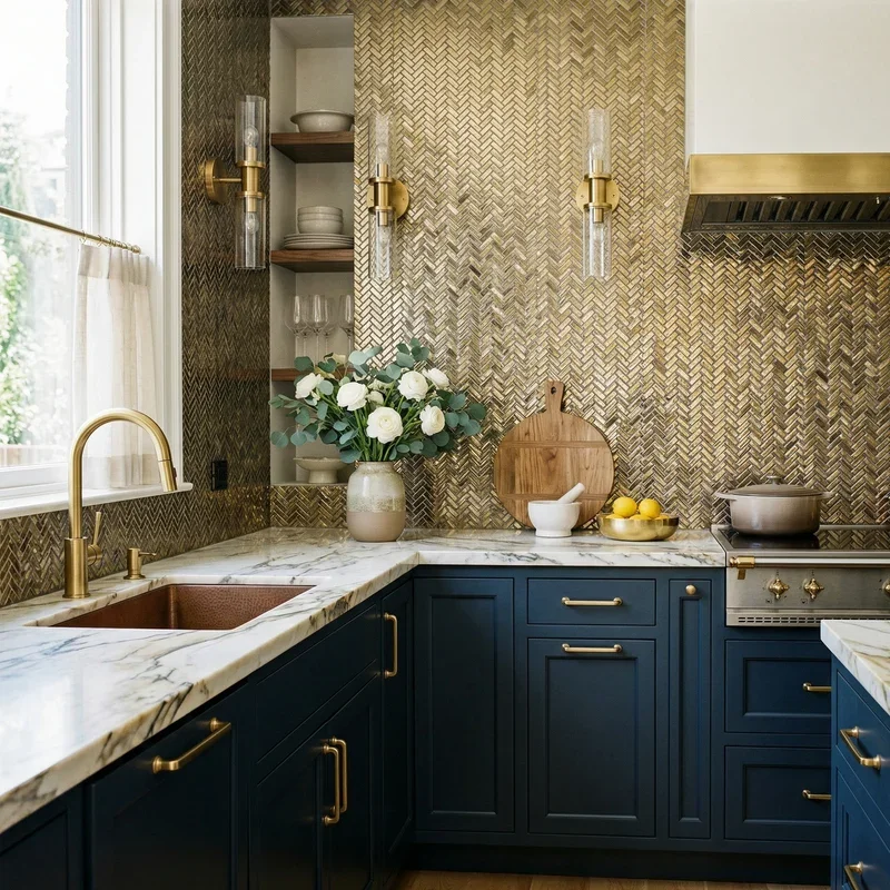 Glam Kitchen Ideas
