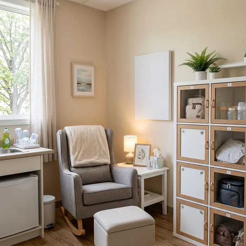 Office Lactation Room Ideas