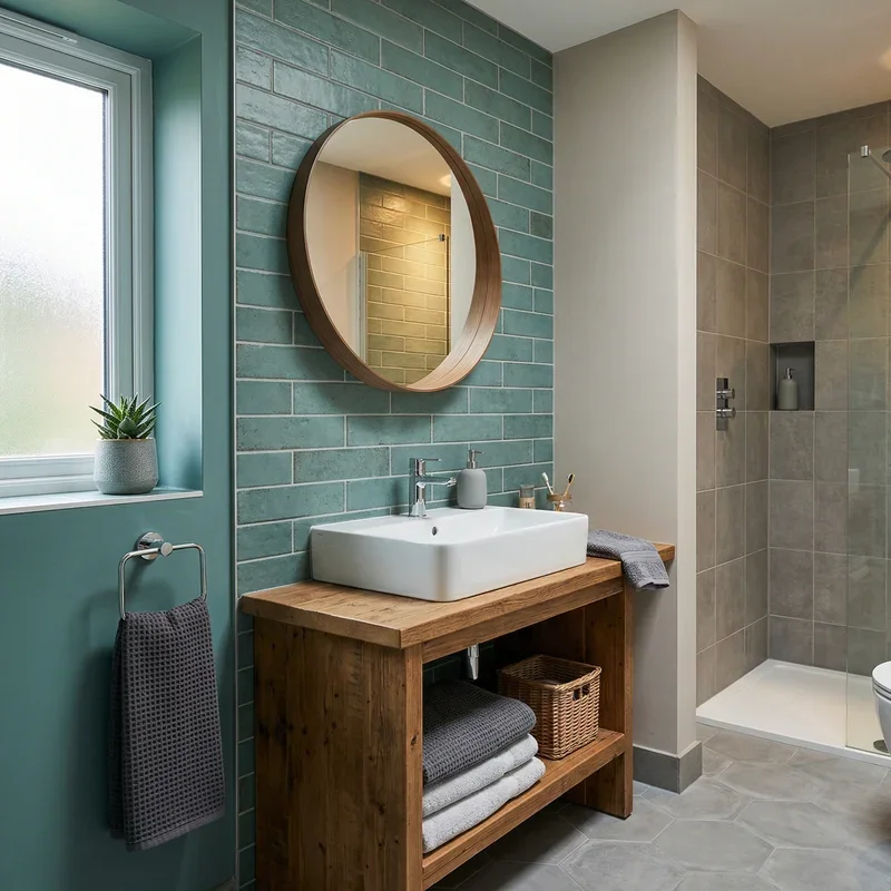 16 Teal and Grey Bathroom Ideas for Modern Bathrooms