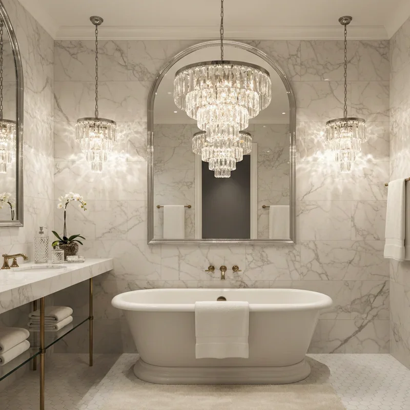 Glam Bathroom Ideas