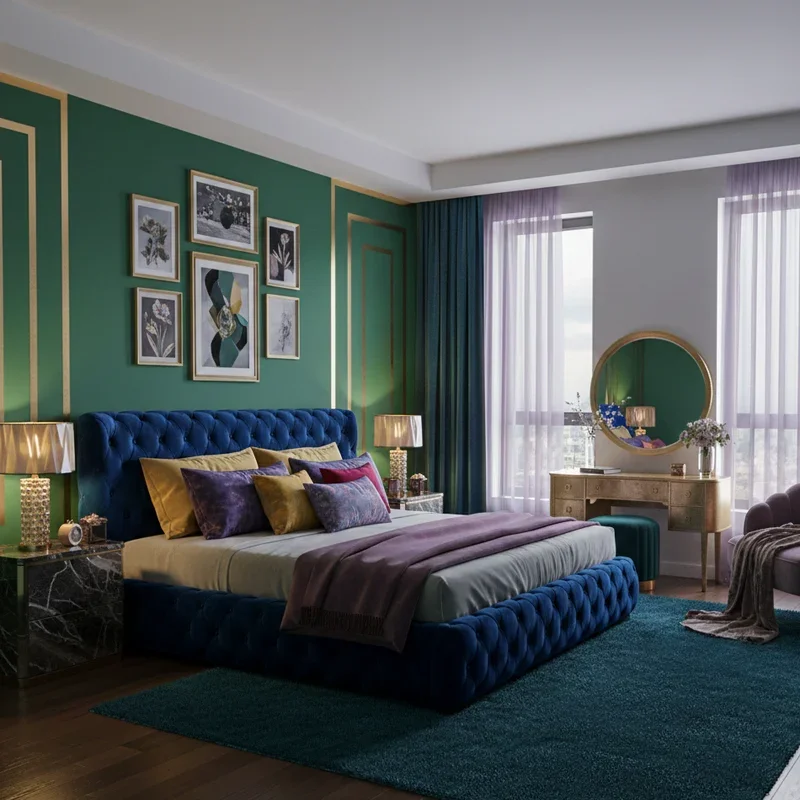 Glam Bedroom Ideas on a Budget