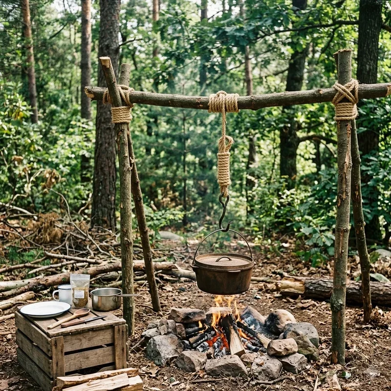 DIY Camping Kitchen Ideas