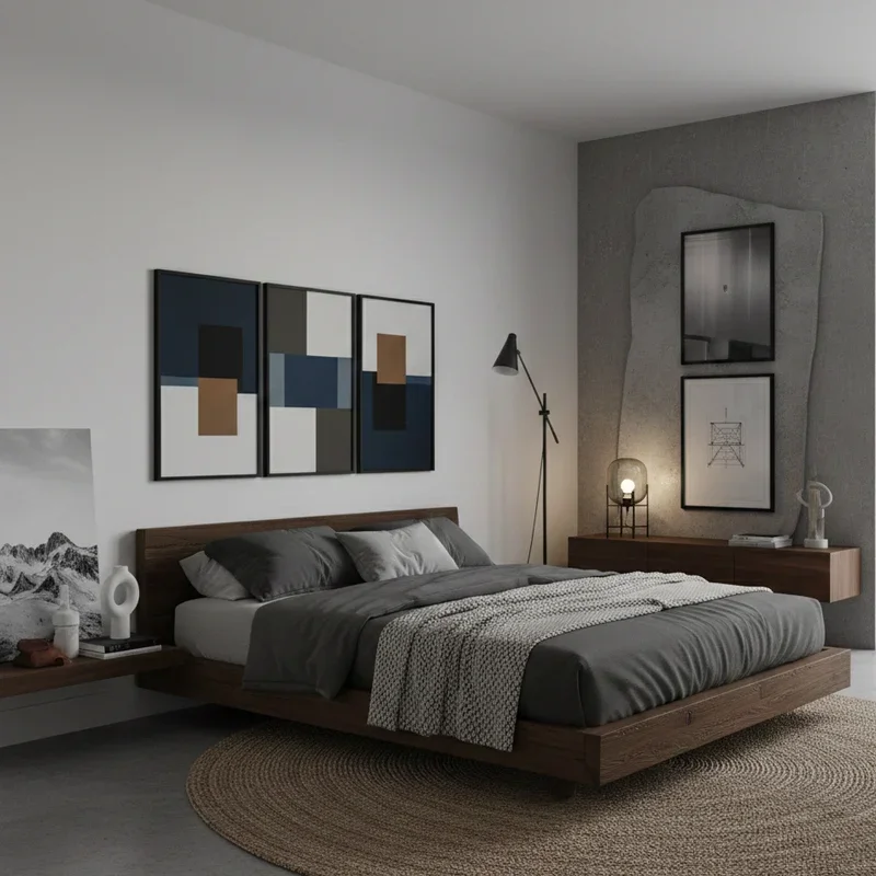 Modern Men’s Bedroom Ideas