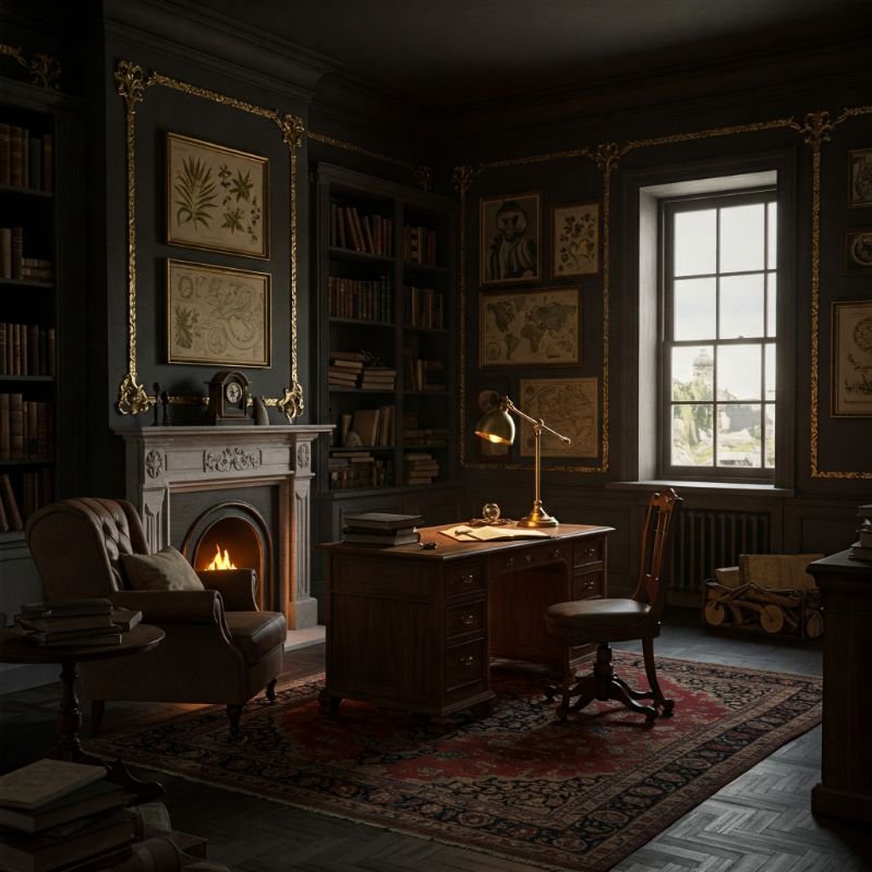 20 Dark Academia Decor Ideas for Cozy Vibes
