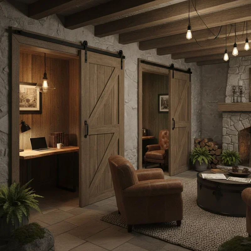 Rustic Basement Ideas