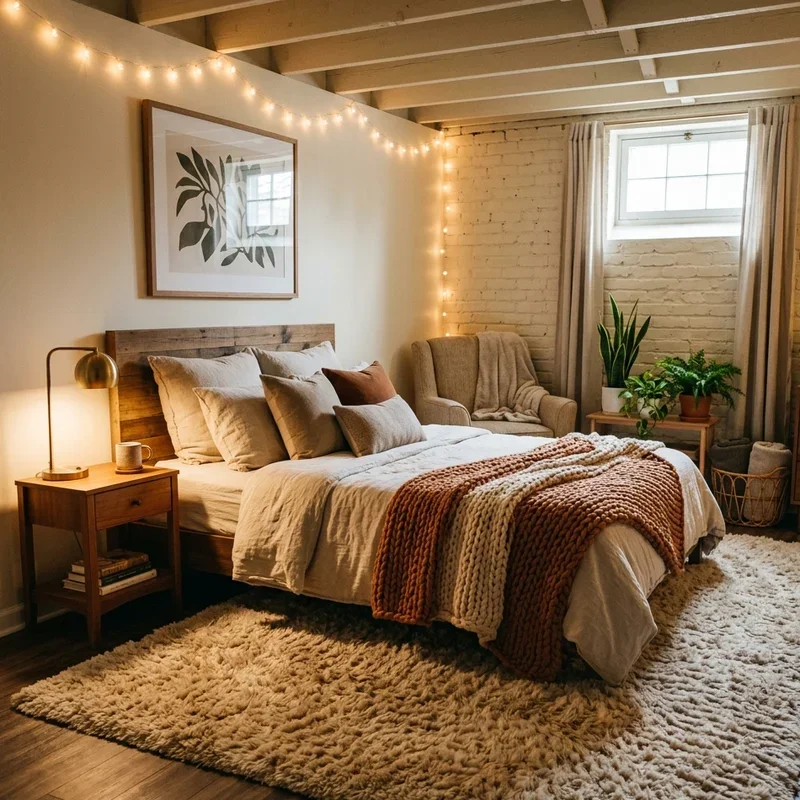 Cozy Basement Bedroom Ideas