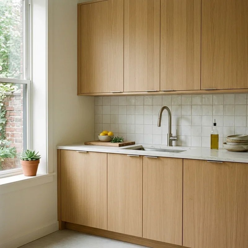 Natural Wood Kitchen Cabinets Ideas