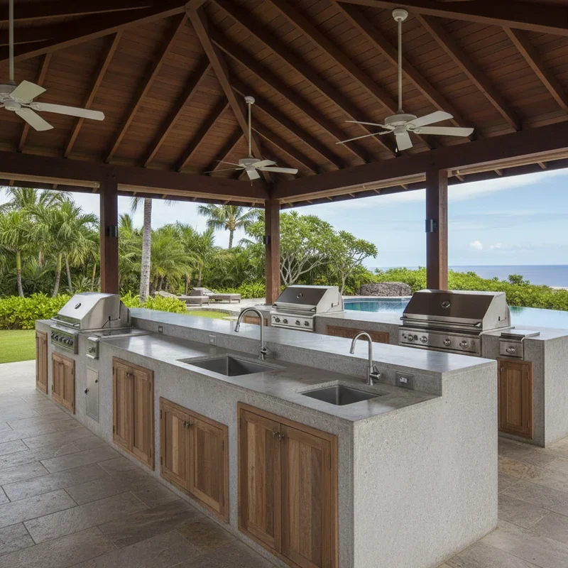 Lanai Kitchen Ideas