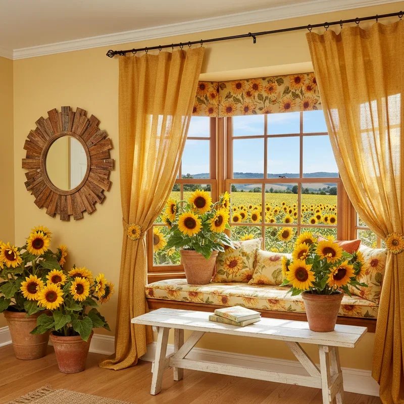 Sunflower Room Ideas
