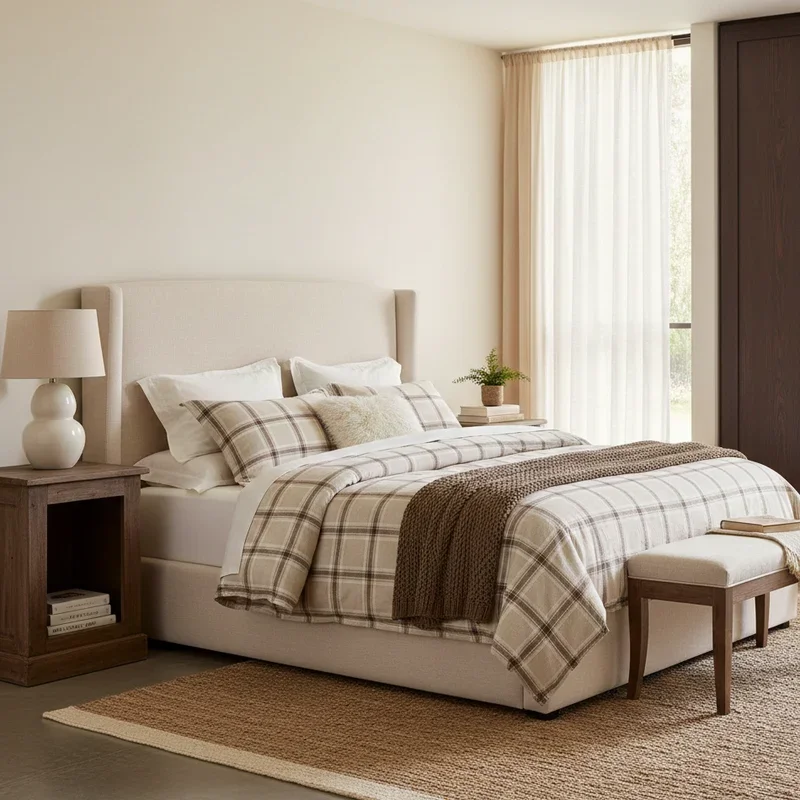Cream and Brown Bedroom Ideas