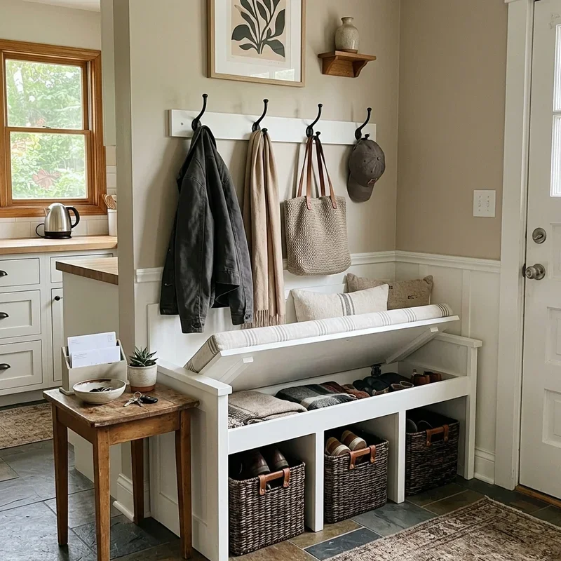 Kitchen Drop Zone Ideas