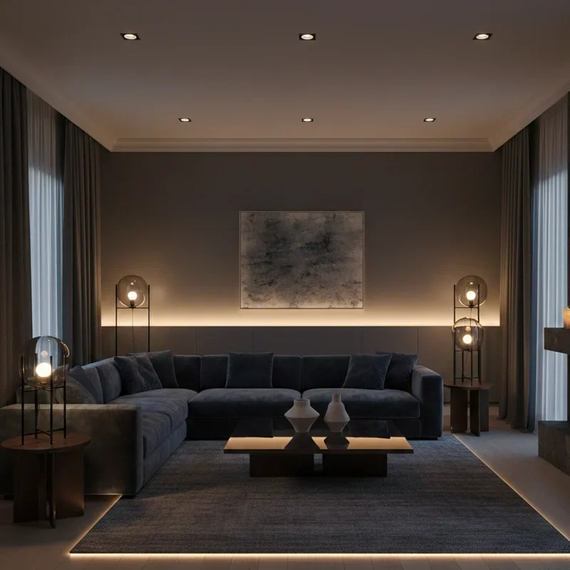 Dark Living Room Ideas