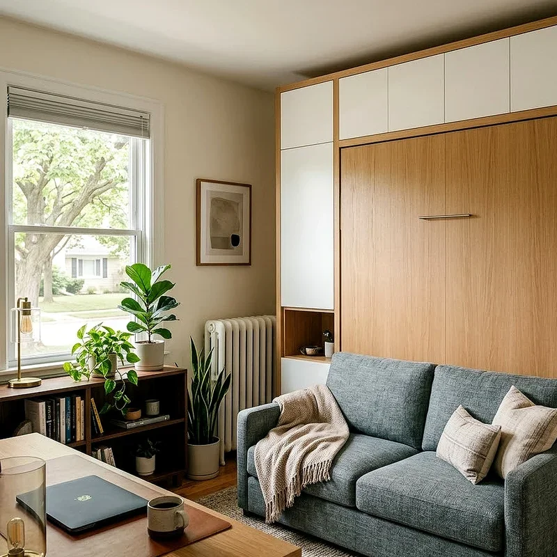 Office with Murphy Bed Ideas