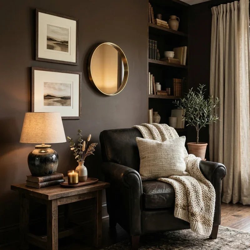 Dark Brown Room Ideas