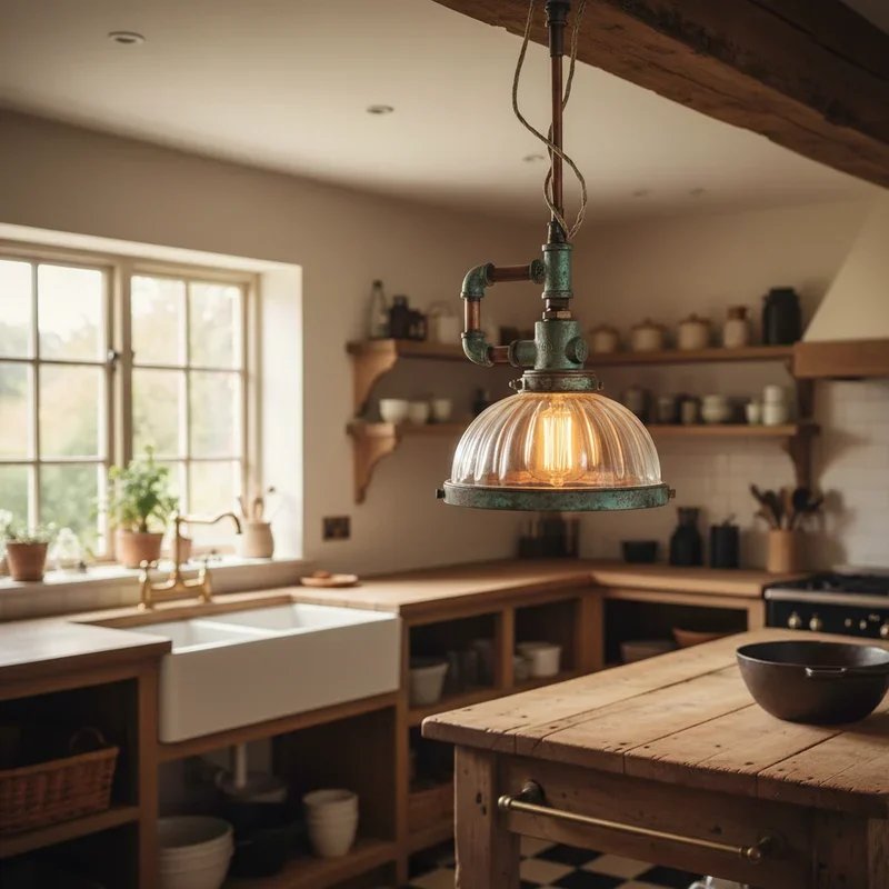 Vintage Kitchen Lighting Ideas