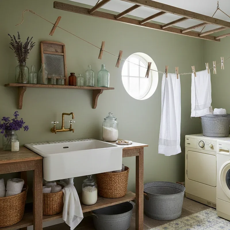 Vintage Laundry Room Ideas