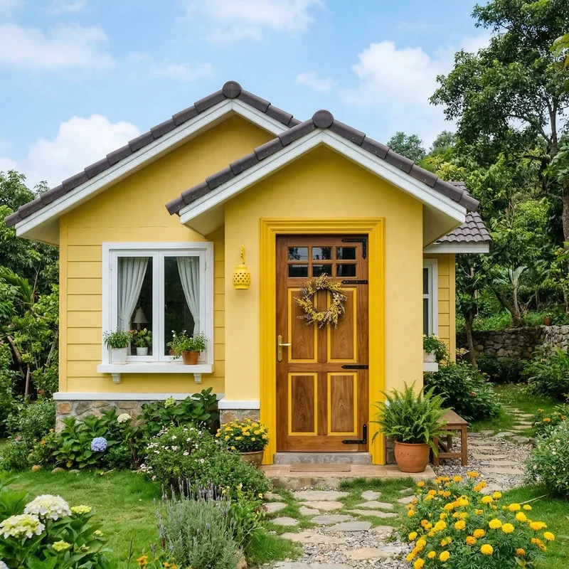 Yellow House Ideas