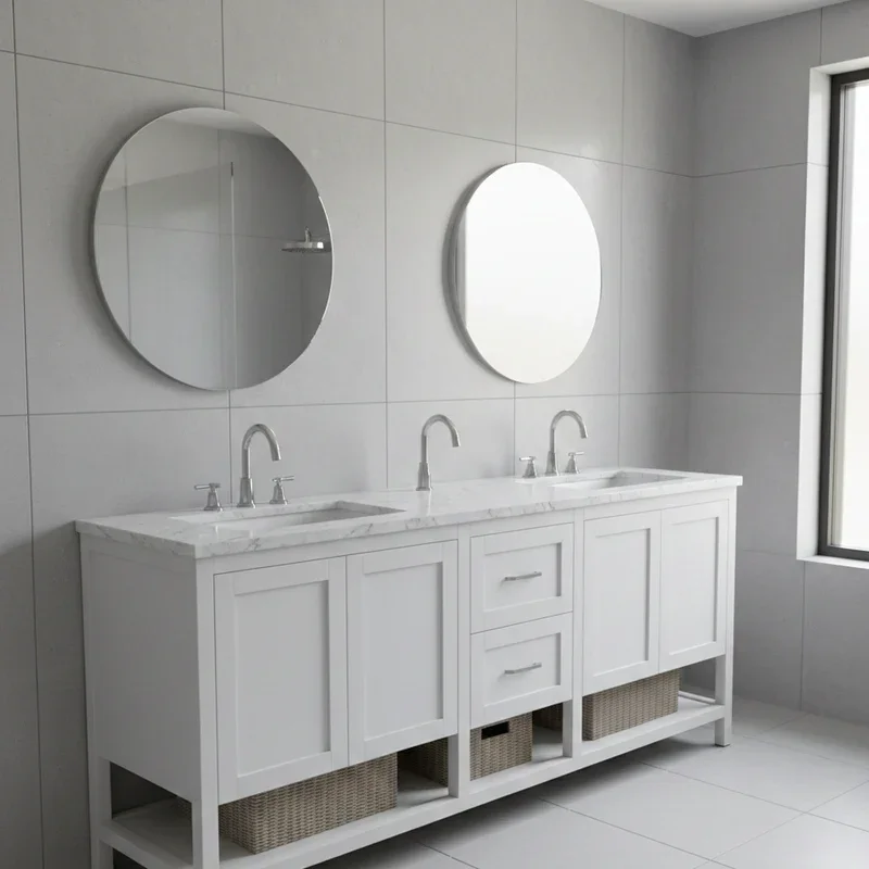 White Bathroom Vanity Ideas