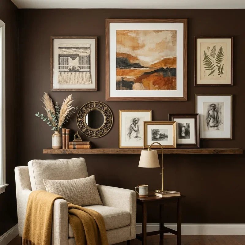 Dark Brown Room Ideas