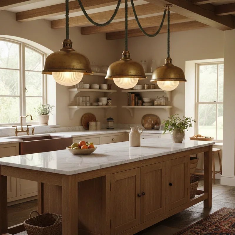 Vintage Kitchen Lighting Ideas