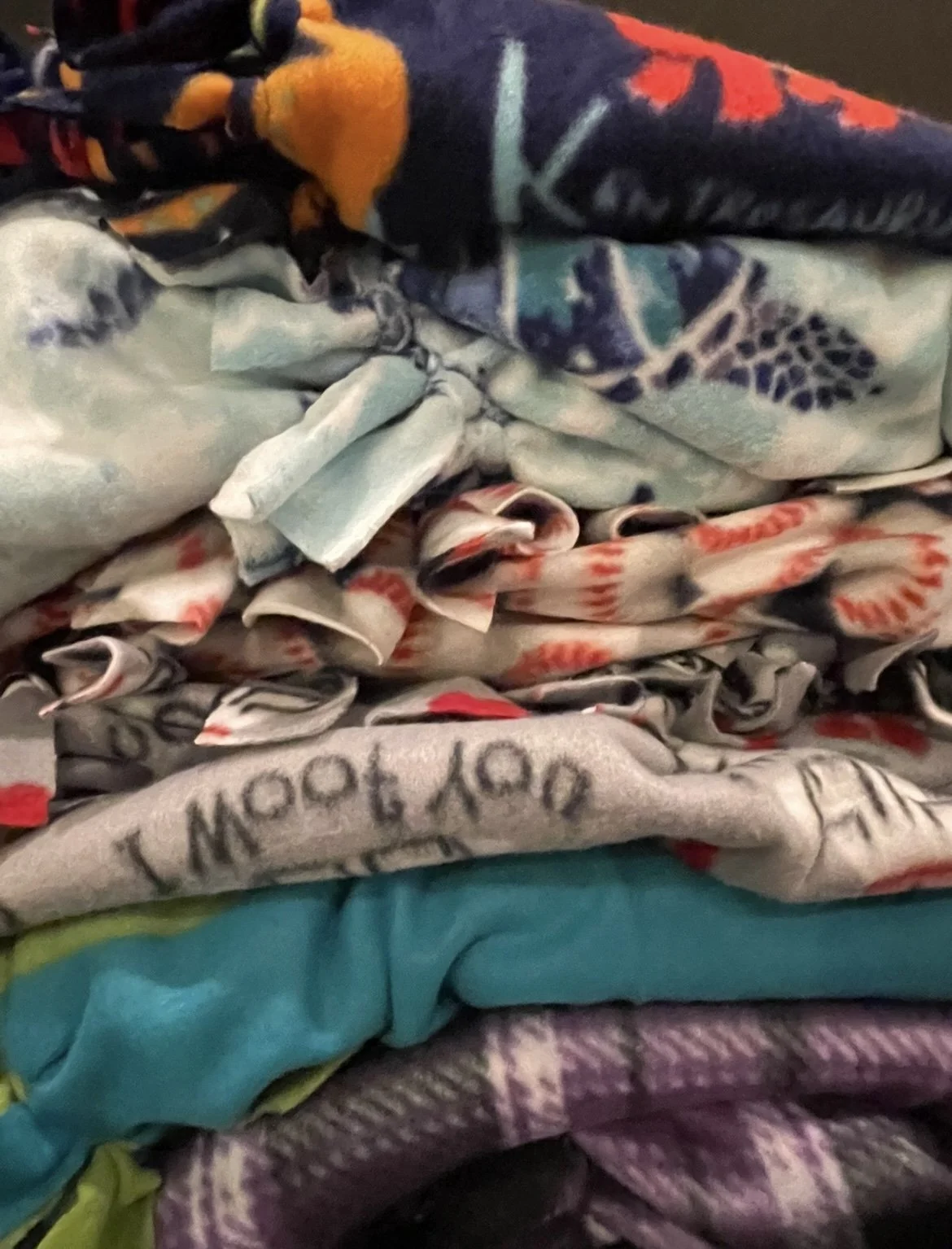 Handcrafted blankets