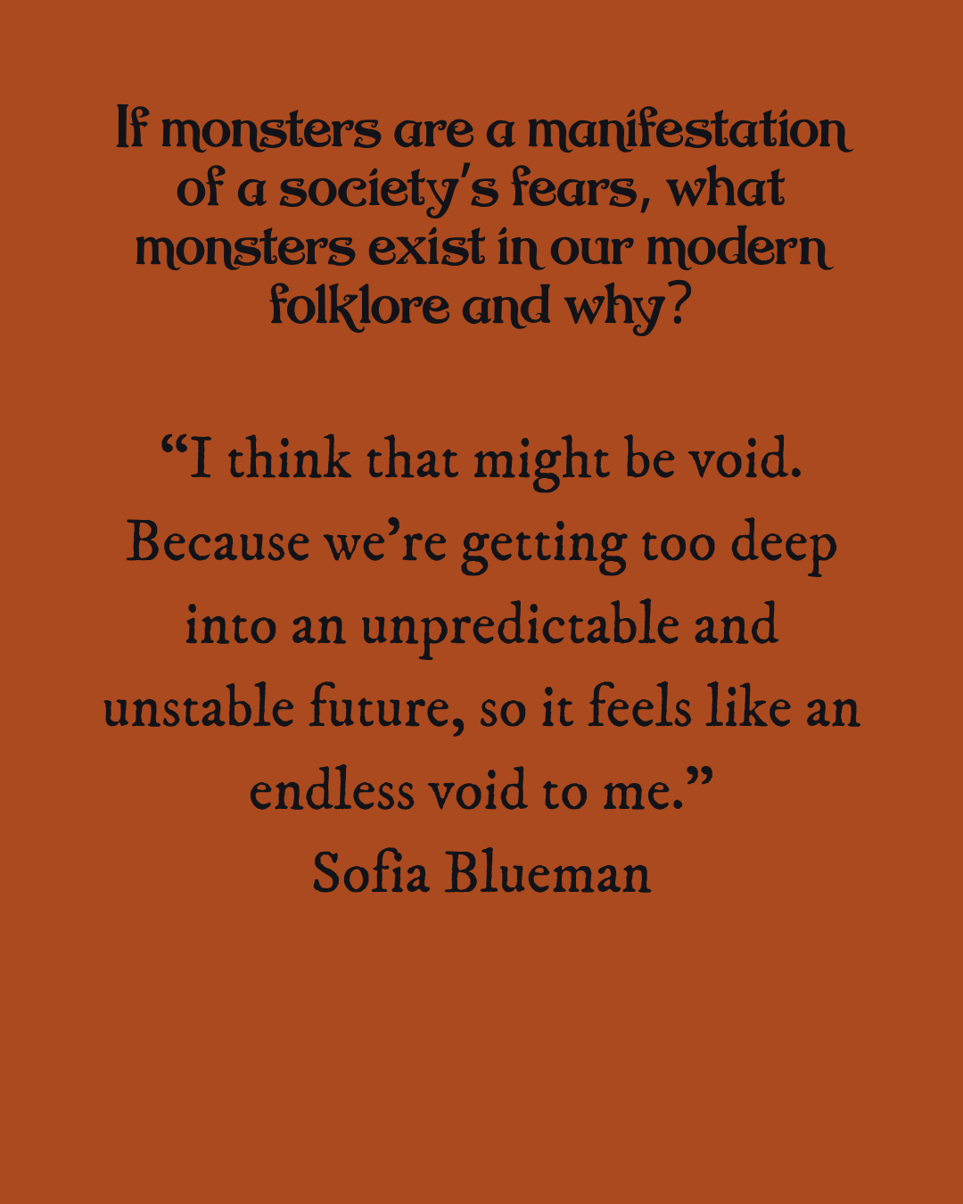 Author Interview: Sofia Blueman