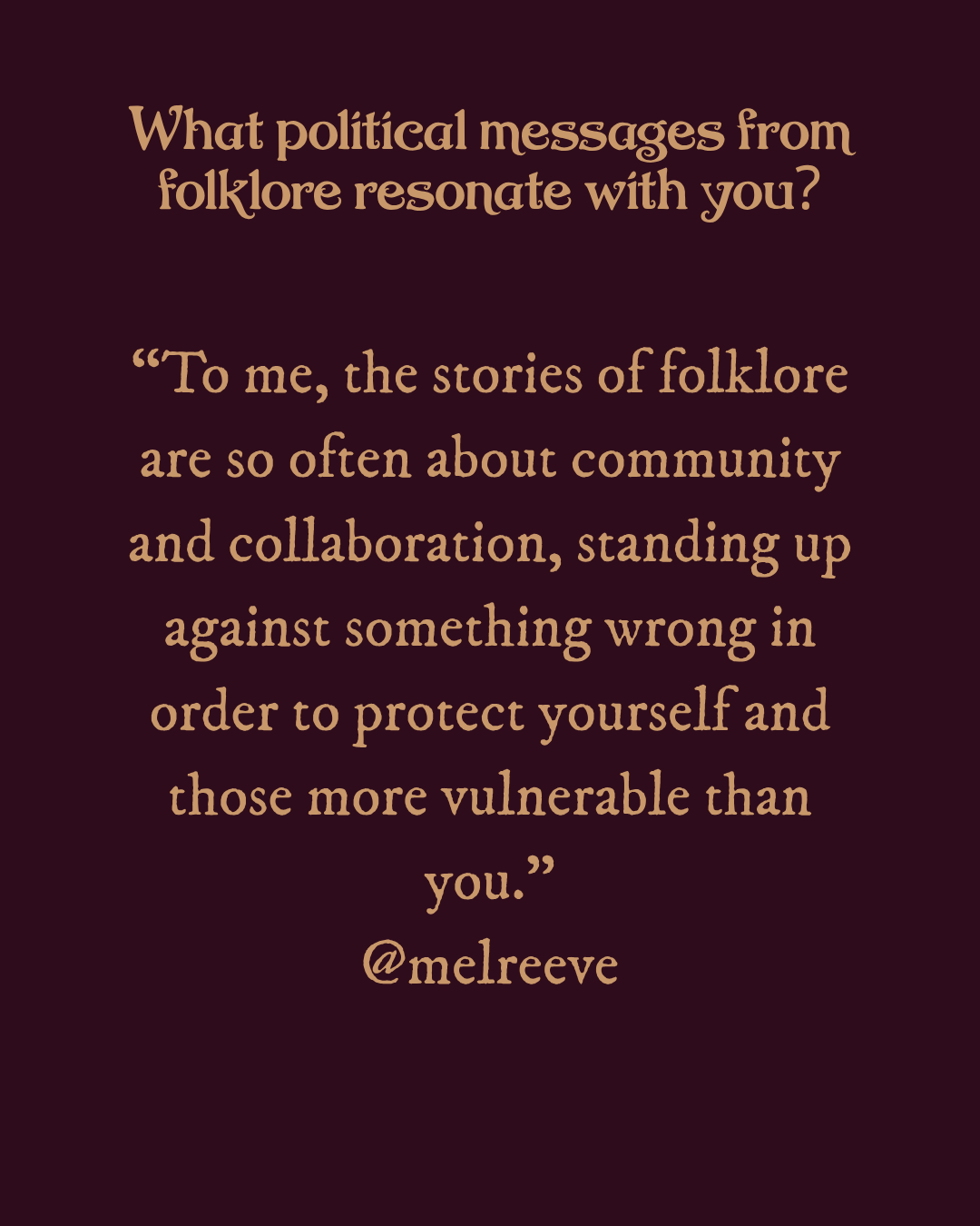 Author Interview: Mel Reeve