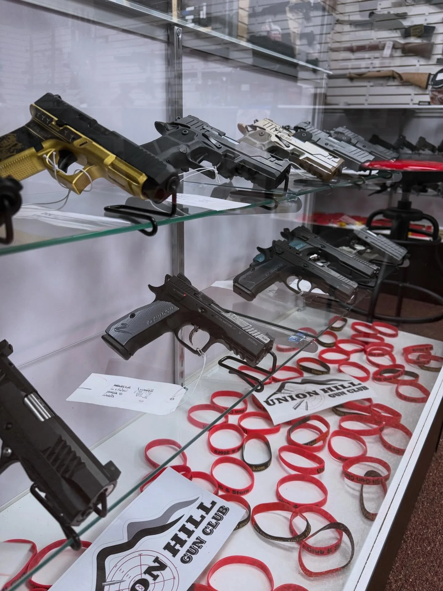 From firearms to ammo, optics to accessories &mdash;
if you need it, we&rsquo;ve got it. 💥
Union Hill Gun Club is your one-stop shop.
Come see what&rsquo;s waiting for you.

#UnionHillGunClub #GunStoreLife #OneStopShop #FirearmStore #AmmoStocked