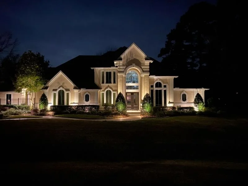 LED Landscape lighting installed by professionals