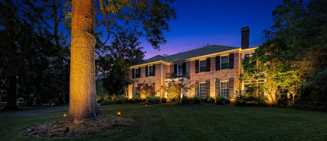 Architectural outdoor lighting Carmel Indiana