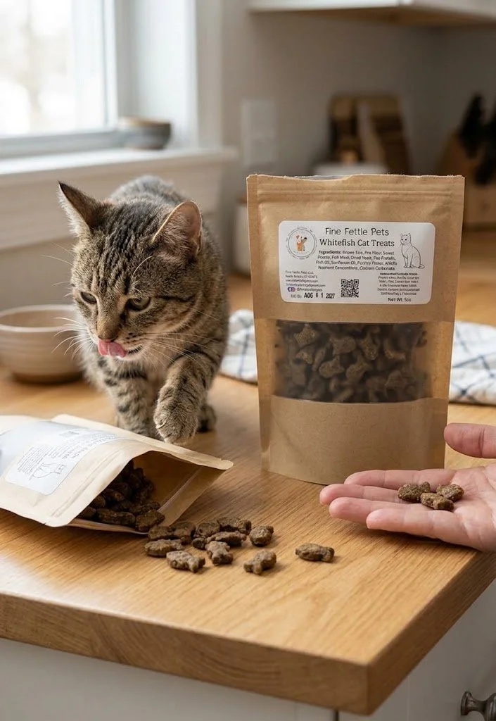 Whitefish Cat Treats                 - 5 oz bag