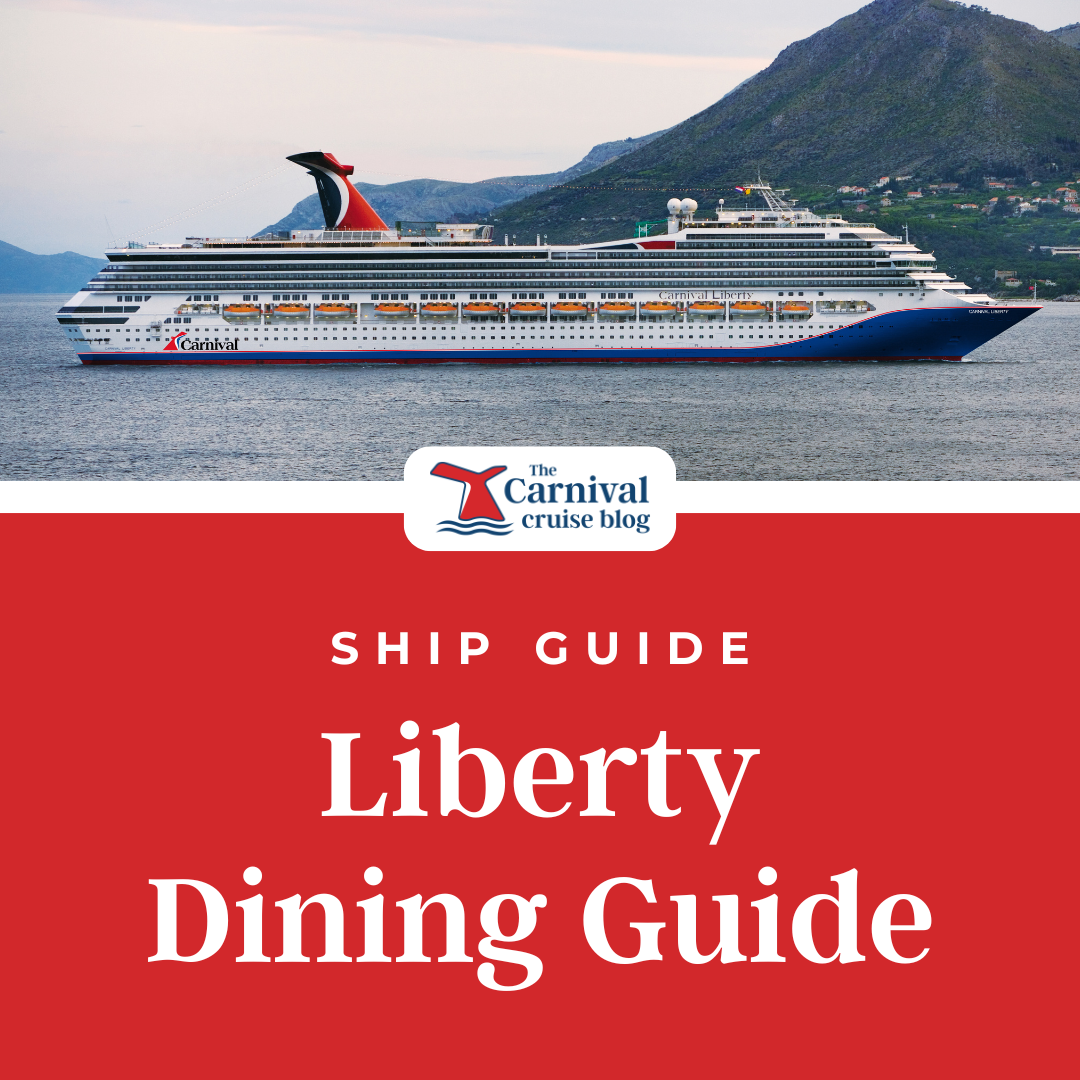 Carnival Liberty Restaurant Dining Guide &amp; PDF Menus