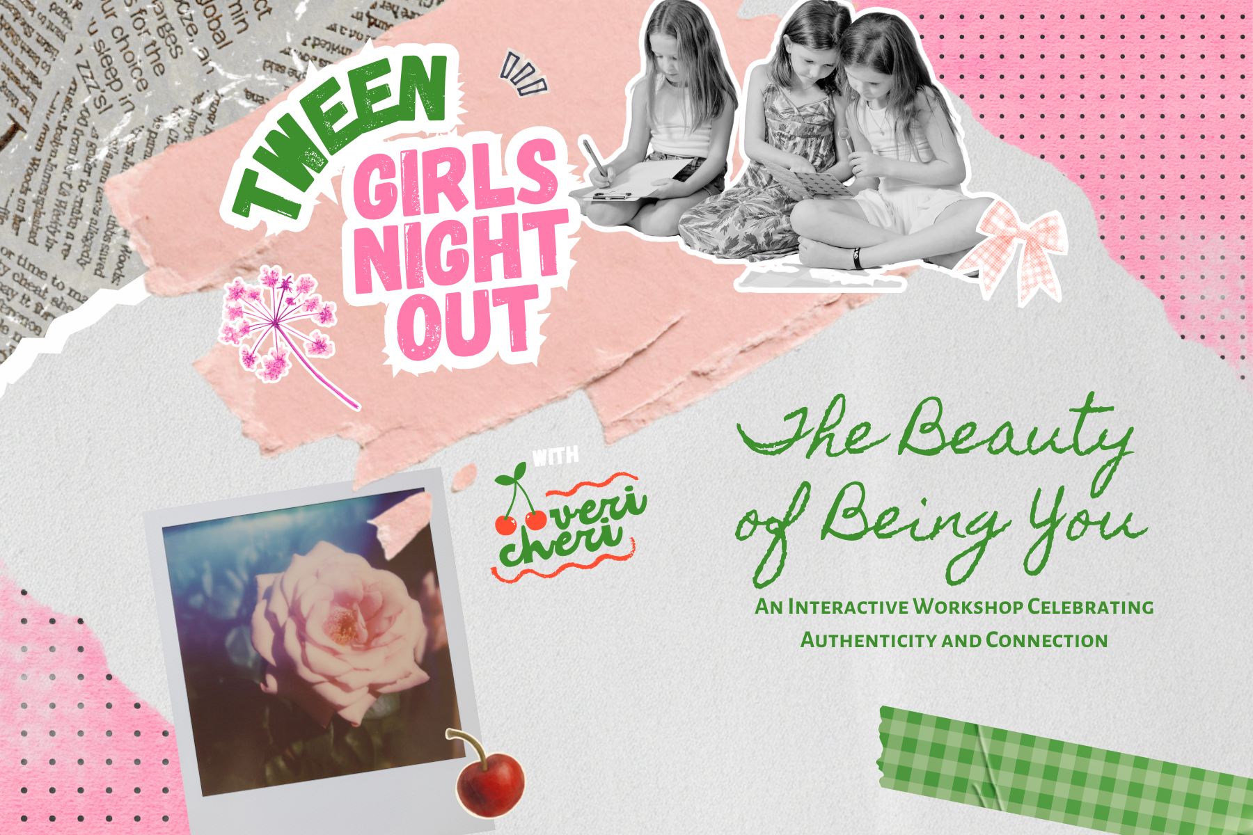 Tween Girls Night Out: The Beauty of Being You