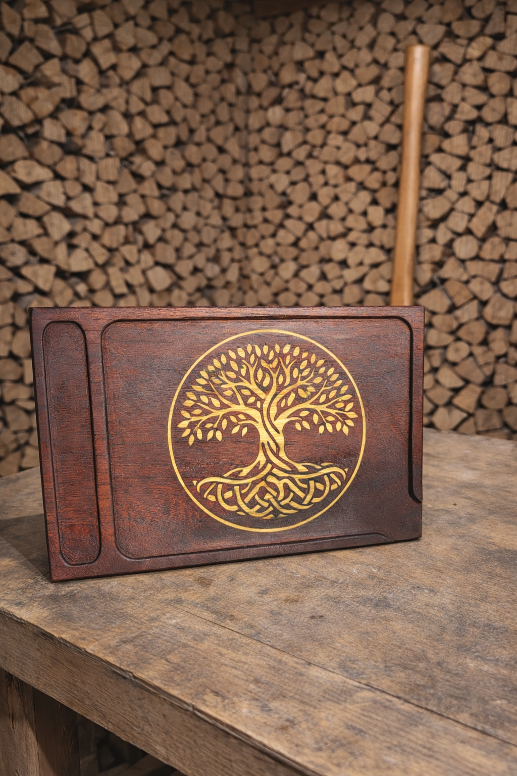 Tree of Life Cannabis Rolling Board